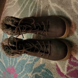 Brown boots